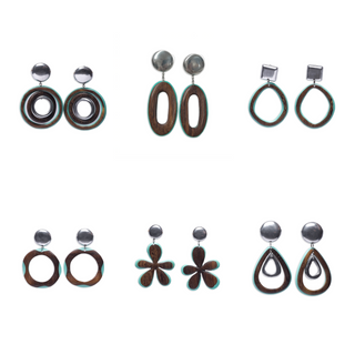 Aral LGA Earrings | Pack of 6