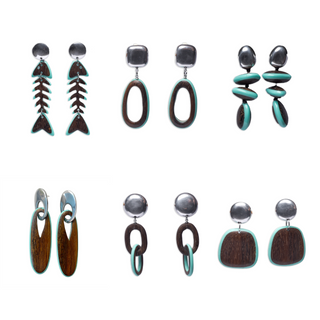 Solar LGA Earrings | Pack of 6