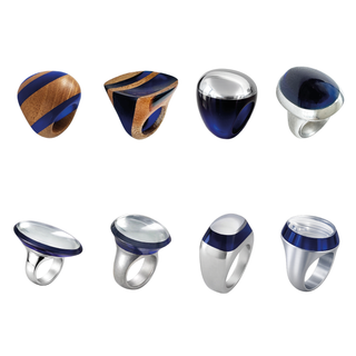 Pack 8 Anillo Aura| Colección Azulea