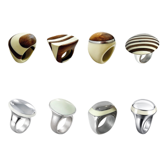 Pack 8 Anillo Aura| Colección Calma