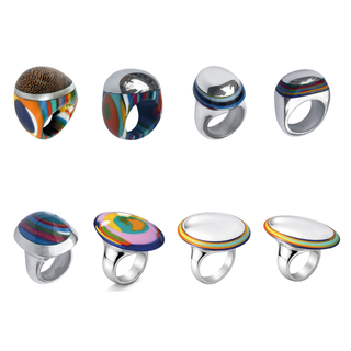 Pack 8 Anillo Aura| Colección Fusion