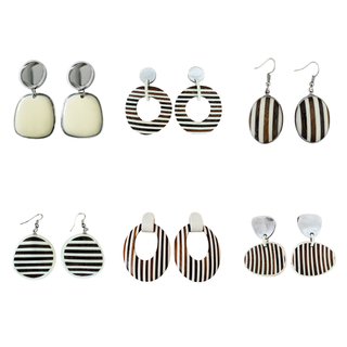 Pack de 6 Pendientes Aura| Colección Calma