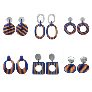 Pack de 6 Pendientes Aura | Colección Azulea
