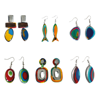 Pack de 6 Pendientes Solar | Colección Fusion