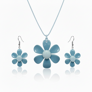 Conjunto Daisy Azul