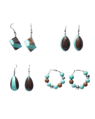 Pendientes Mar LGA | Pack 4